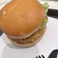 Chicken burger  at Vegan Burger - Dubai Mall in Dubai