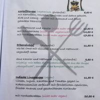 Speisekarte 1  at Pittis CaféBar Föhr in Wyk Auf Foehr