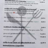 Speisekarte 2  at Pittis CaféBar Föhr in Wyk Auf Foehr