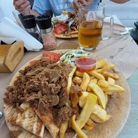Vegan gyros - immense! at Thraka Grillhouse in Zakynthos