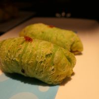edamame puff  at Yauatcha - City in London