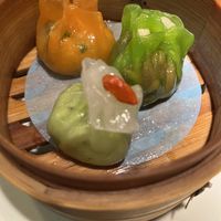 Vegan menu plates #Veganuary at Yauatcha - City in London