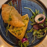 Samosa at Bombay Bistro in Gothenburg
