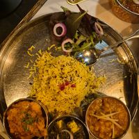 Thali at Bombay Bistro in Gothenburg