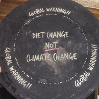 diet change not climate change (: at MANA! - Soho in Hong Kong Island