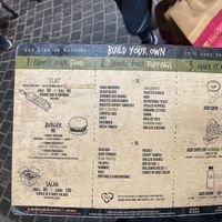 "Build our own”option  at MANA! - Soho in Hong Kong Island