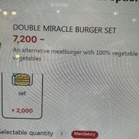 Price of vegan burger ~ 4.4 euro  at Lotteria in Gyeongju