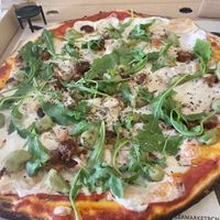 Pizza Choriheura  at Pizza Market in Barcelona