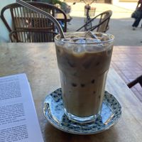 Cold brew with oat milk  at Street Three Restaurant & Bar Kratie in Krong Kracheh