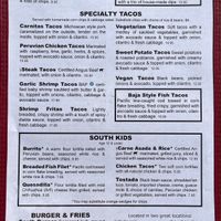 See options to make dishes vegetarian or vegan. at South in Wenatchee