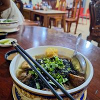 chi chay noodle soup at Mi Chay Vegetarian in Phnom Penh