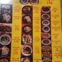 Updated menu with increased prices at Mi Chay Vegetarian in Phnom Penh