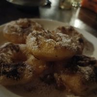 Apple fritters at Adila Warung and Homestay in Banjar