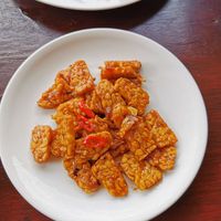 Stir fry Tempeh at Adila Warung and Homestay in Banjar