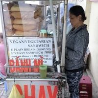 Food cart  at Chay Banh Mi - Food Cart in Nha Trang