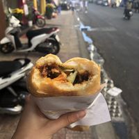 Vegan Banh Mi at Chay Banh Mi - Food Cart in Nha Trang