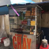 Front of stall at Chay Banh Mi - Food Cart in Nha Trang