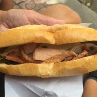 Filling at Chay Banh Mi - Food Cart in Nha Trang