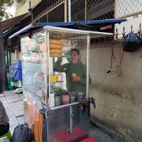 😁🥖✌🏼 at Chay Banh Mi - Food Cart in Nha Trang