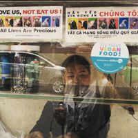 Great vegan food!  at Chay Banh Mi - Food Cart in Nha Trang