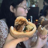 Tasty fillings at Chay Banh Mi - Food Cart in Nha Trang