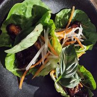 Cos leaf bao at Wild Thyme in Cairns