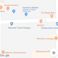 Organica is on 5a Calle Poniente between 6a Avenida Sur and 5a Avenida Sur  at Organica in Antigua