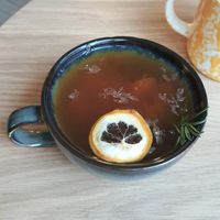 grapefruit black tea at Thea 떼아 in Seoul
