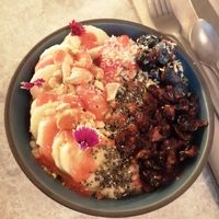 Porridge at Bistro Verde in Copenhagen