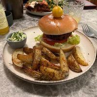 Burger at Bistro Verde in Copenhagen