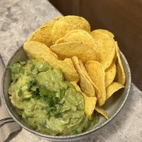 So yumm! Definitely recommend the guac!  at Bistro Verde in Copenhagen