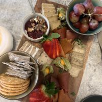  Cheese plate for dessert   at Bistro Verde in Copenhagen