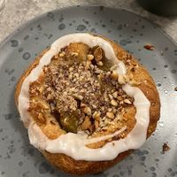 Danish pastry.  at Bistro Verde in Copenhagen
