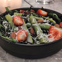 Sunshine salad at Bistro Verde in Copenhagen