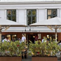 Great location and patio   at Bistro Verde in Copenhagen