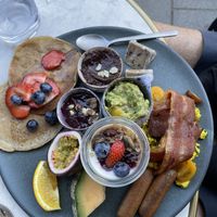 Brunch plate  at Bistro Verde in Copenhagen