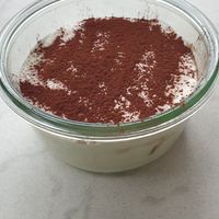 Tiramisu at Bistro Verde in Copenhagen