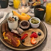 Brunch plate  at Bistro Verde in Copenhagen