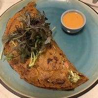 Savory pancakes!   at Bistro Verde in Copenhagen