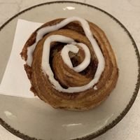 Cinnamon roll   at Bistro Verde in Copenhagen