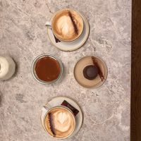 Tiramisu and traditional danish Kiksekage   at Bistro Verde in Copenhagen