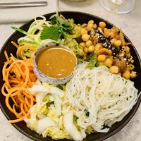 Raw Sunshine Bhudda Bowl  at Bistro Verde in Copenhagen