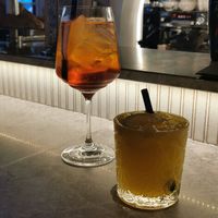 Drinks 😋 at Bistro Verde in Copenhagen
