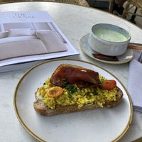 Tofu scramble   at Bistro Verde in Copenhagen