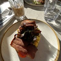Tofu scramble   at Bistro Verde in Copenhagen