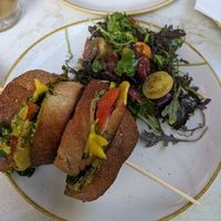 Panini at Bistro Verde in Copenhagen