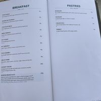 Menu 2023  at Bistro Verde in Copenhagen