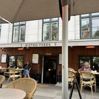 Outsidee  at Bistro Verde in Copenhagen