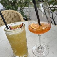 Cocktails  at Bistro Verde in Copenhagen