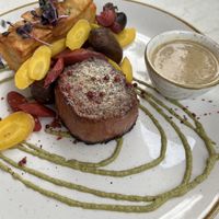 Juicy Marbles steak  at Bistro Verde in Copenhagen